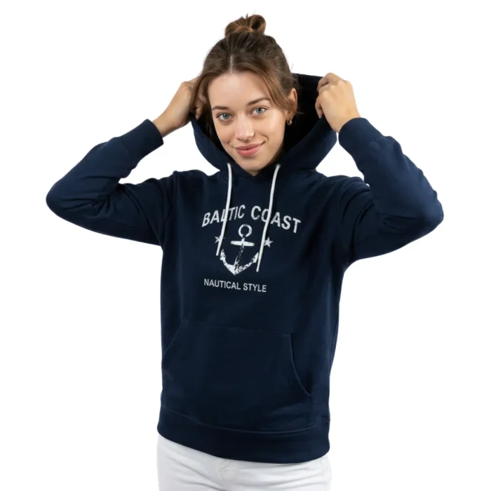 Bluza kangurka Baltic Coast granatowa Captain Mike 