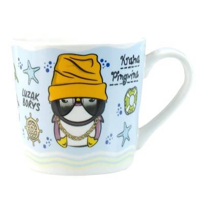 Kubek dla dziecka znad morza Luzak Borys Kraina Pingwina